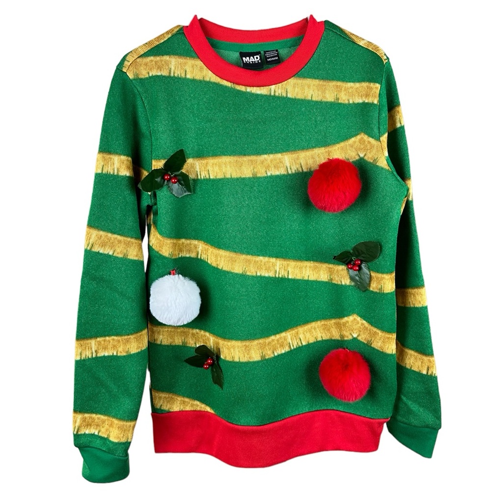 Mad Engine‎ Men’s Ugly Christmas Sweater Size Medium